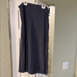 Madewell satin skirt
